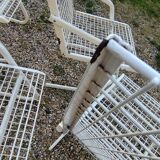 Vintage metal garden chairs
