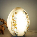 Vintage Vianne glassware opaline egg lamp