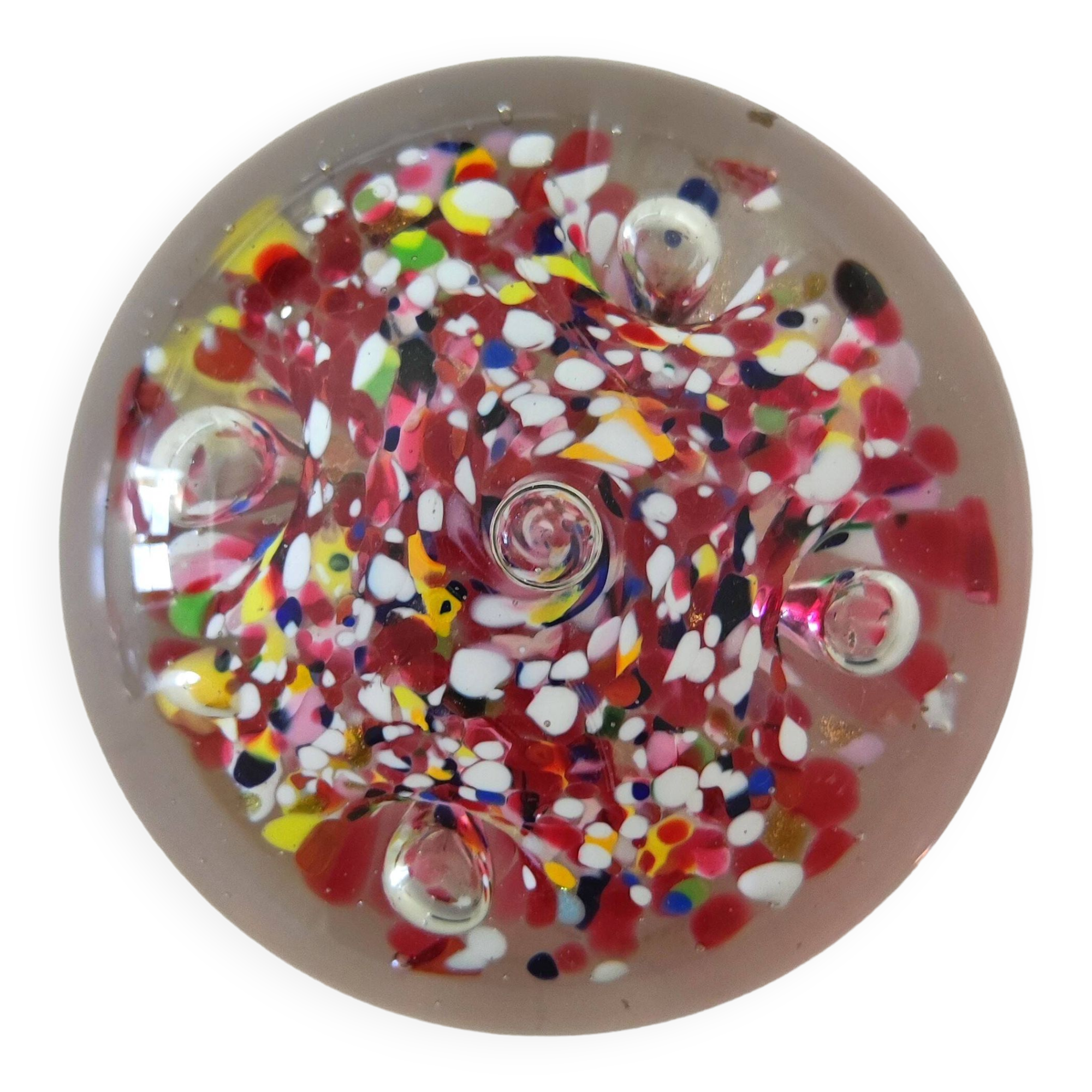 Sulfur ball paperweight