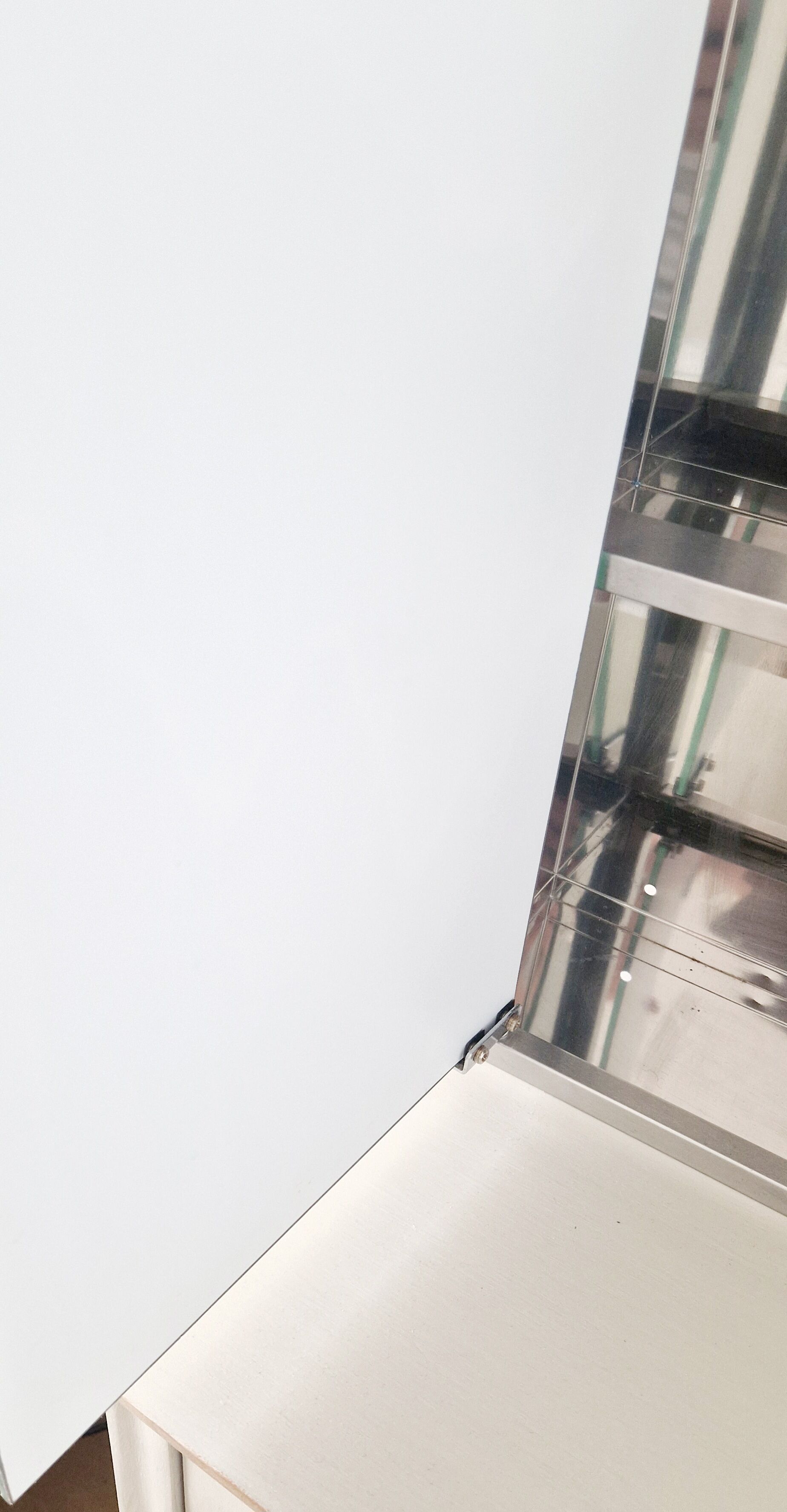 Stainless steel metal medicine cabinet