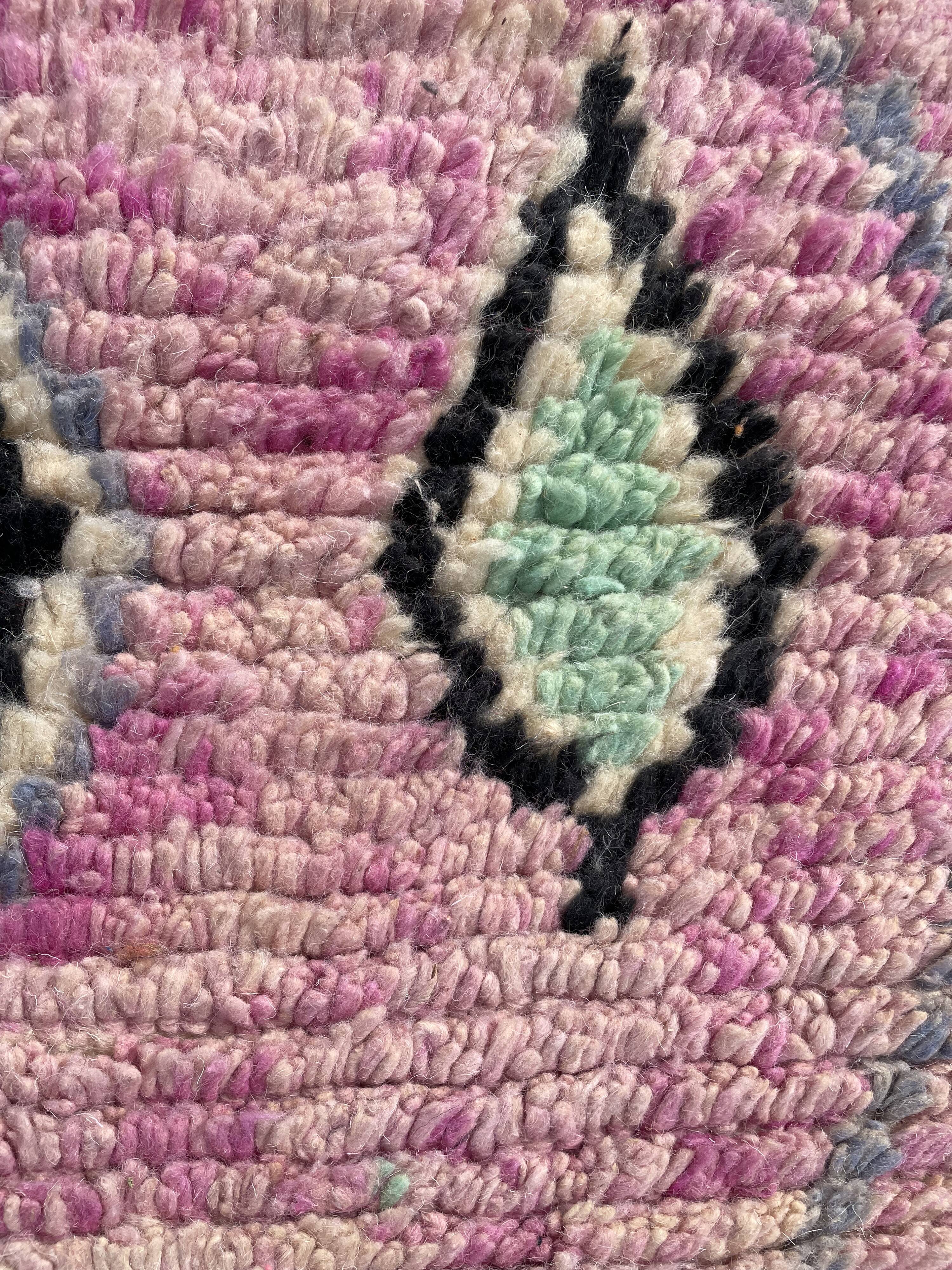 Carpet berbere corridor boujaad, 70x320 cm