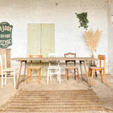 Folding guinguette table