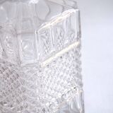 Fluted crystal whiskey decanter