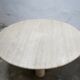 Vintage travertine dining table