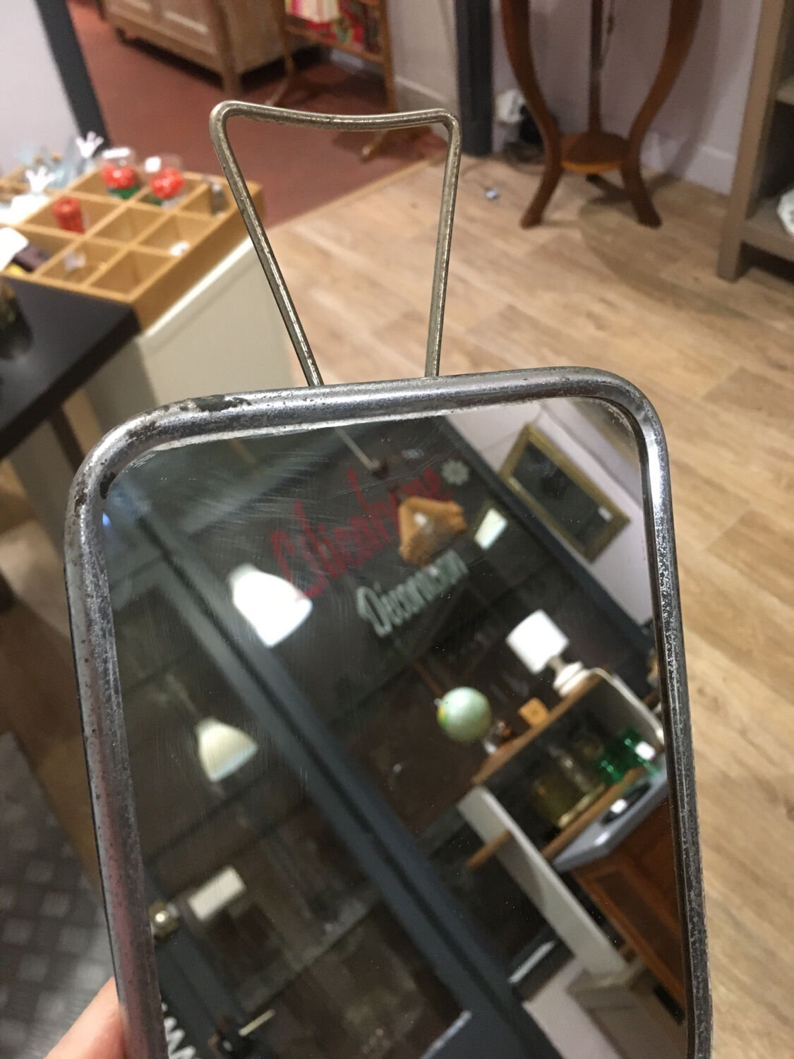 Barber mirror
