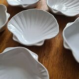 6 hollow plates Émile Henry