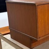 Vintage Scandinavian teak sideboard with drawers