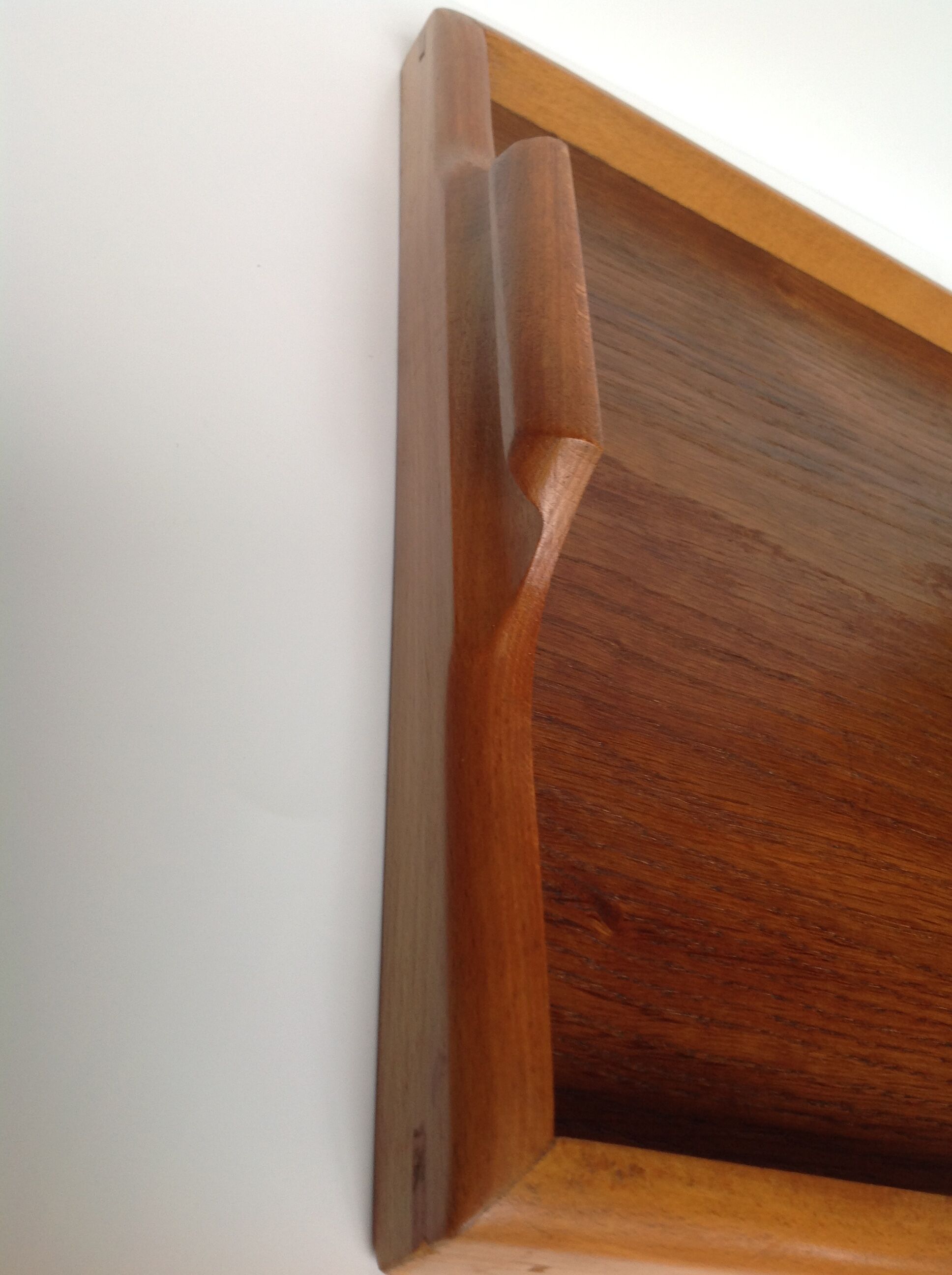 Vintage teak platter