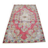Oushak Geometric Vintage Carpet sku 3132