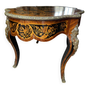 table française en marqueterie - xixe