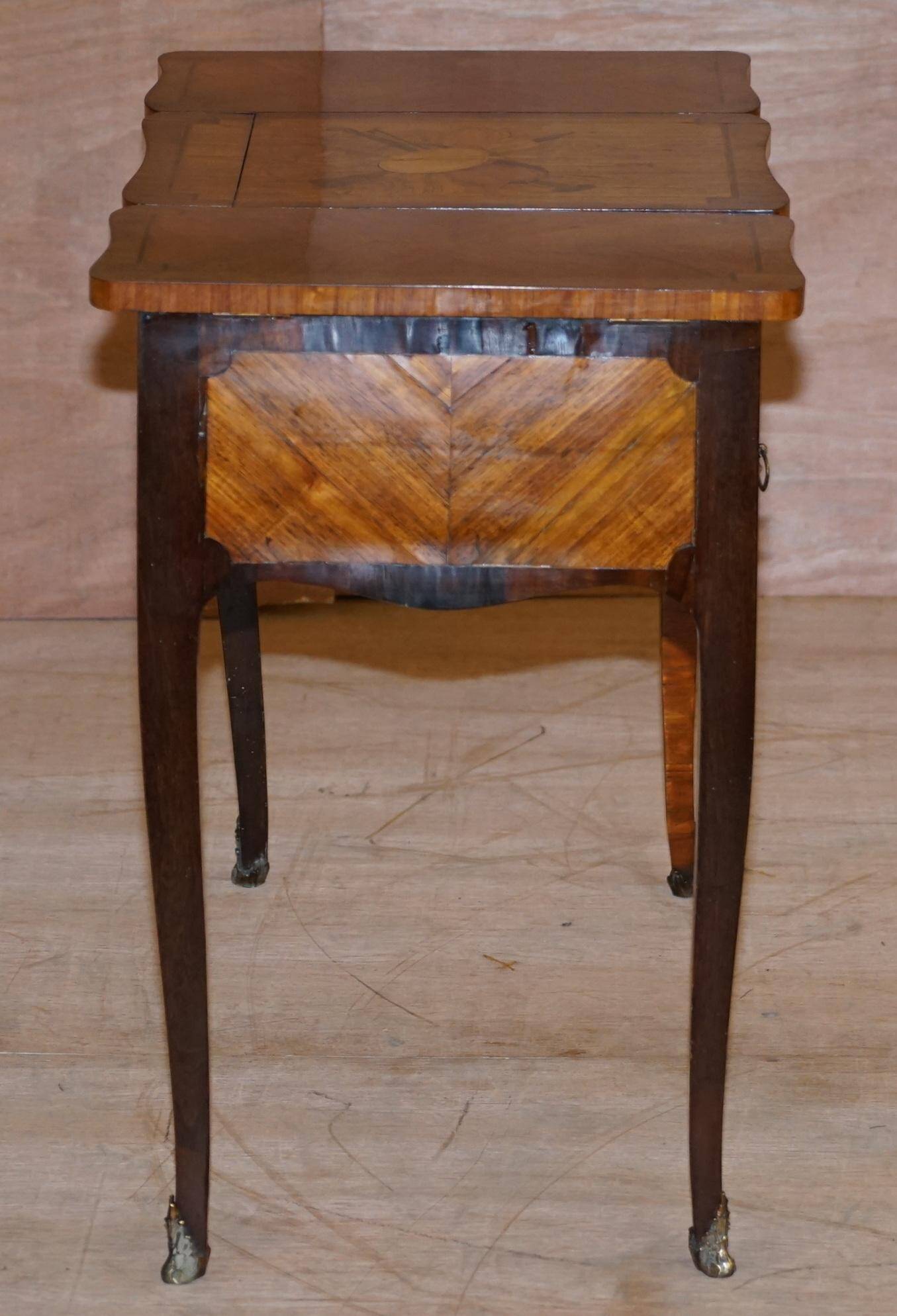 Louis XV Dressing Table Restored 19th Century by Alfred Beurdeley