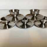Five Scandinavian Norway egg cups