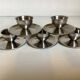 Five Scandinavian Norway egg cups