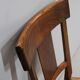 Chaise à langer paillée en merisier, époque directoire - 1ère partie du xixe
