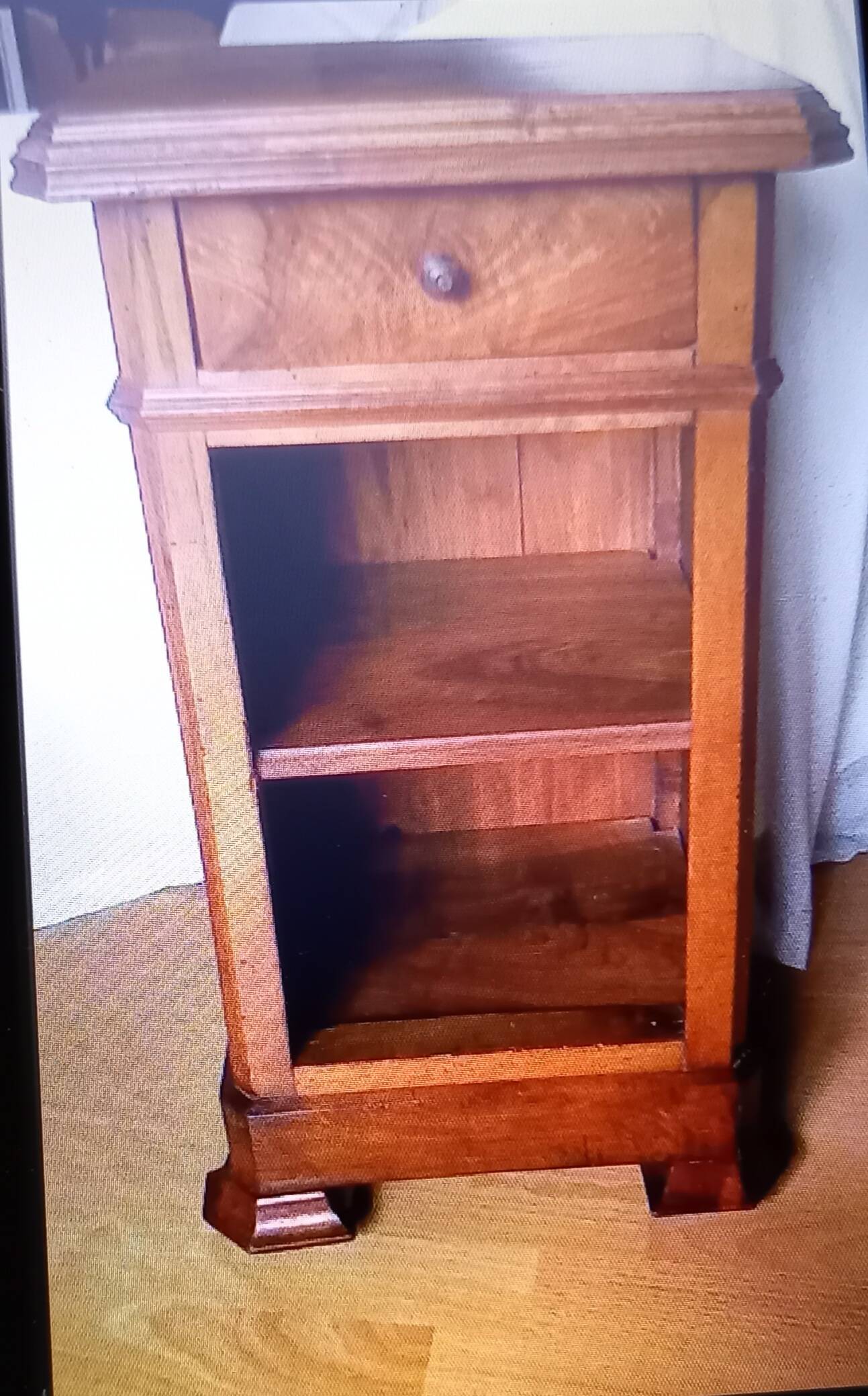 Bedside table or telephone table or small bookshelf