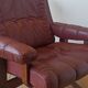 Scandinavian Mid-Century Modern Leather Easy Chair by Ekornes 1970s.