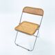 Castelli Plia wicker folding chairs Giancarlo Piretti, set of 8