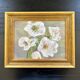 Tableau bouquet d’amaryllis blancs