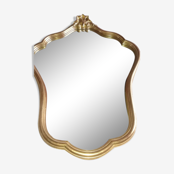 Louis XV style gold mirror