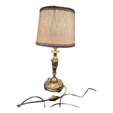 Gilded bronze table lamp signed A. Marionnet