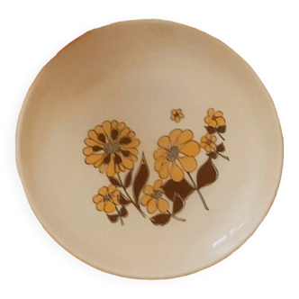 Vintage opaline plate made in France sovitrel