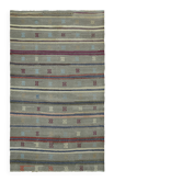 Tapis kilim anatolien vintage fait main turc 148 cm x 250 cm