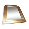 Miroir 1900 platre doré 34x41cm