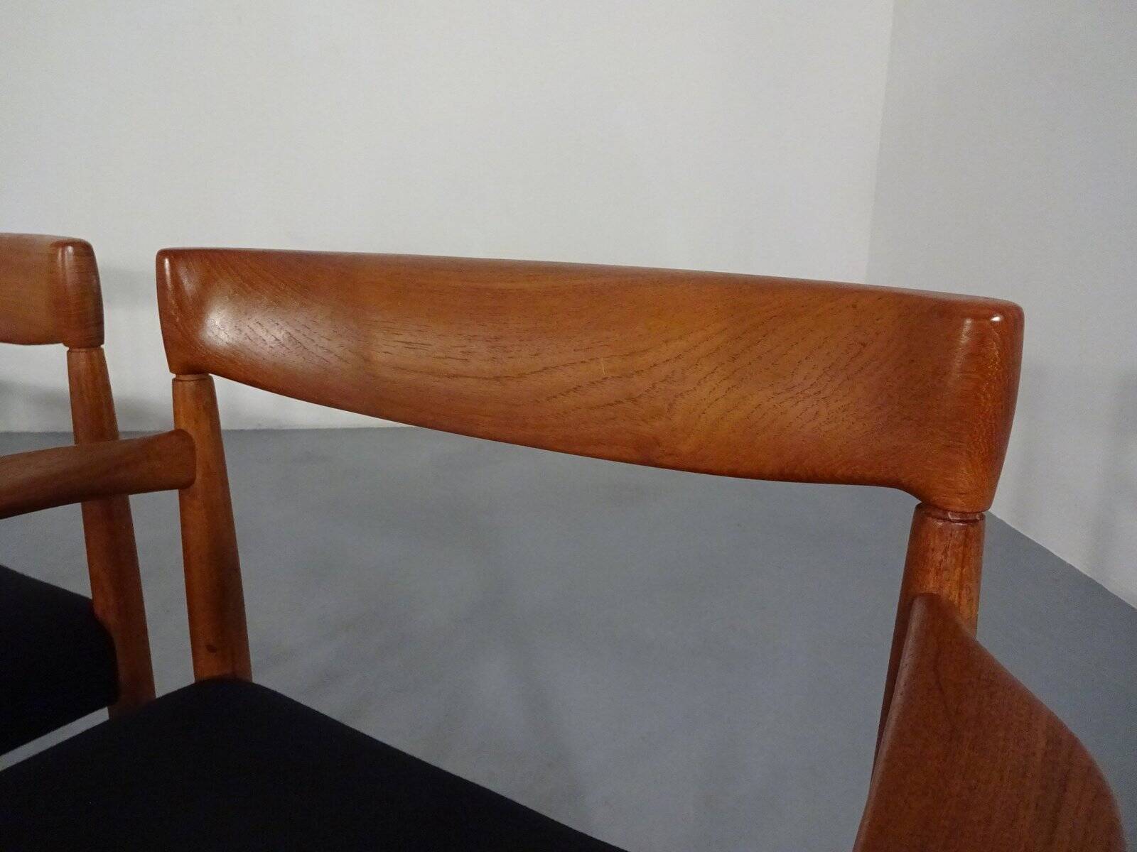 Danish Teak Dining Chairs by H. W. Klein for Bramin, 1960s, Set of 6