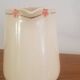 Hand-painted glazed ceramic pitcher