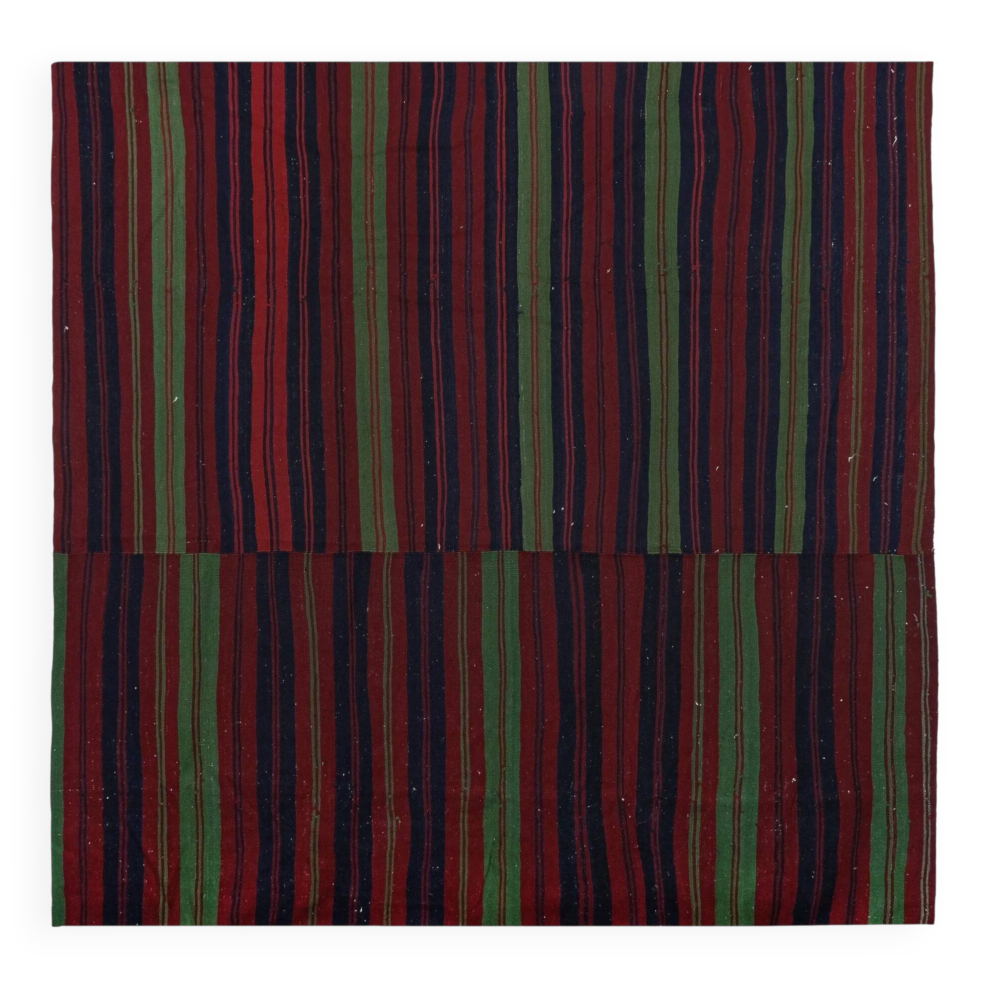 Vintage Turkish kilim handwoven 320x320 cm
