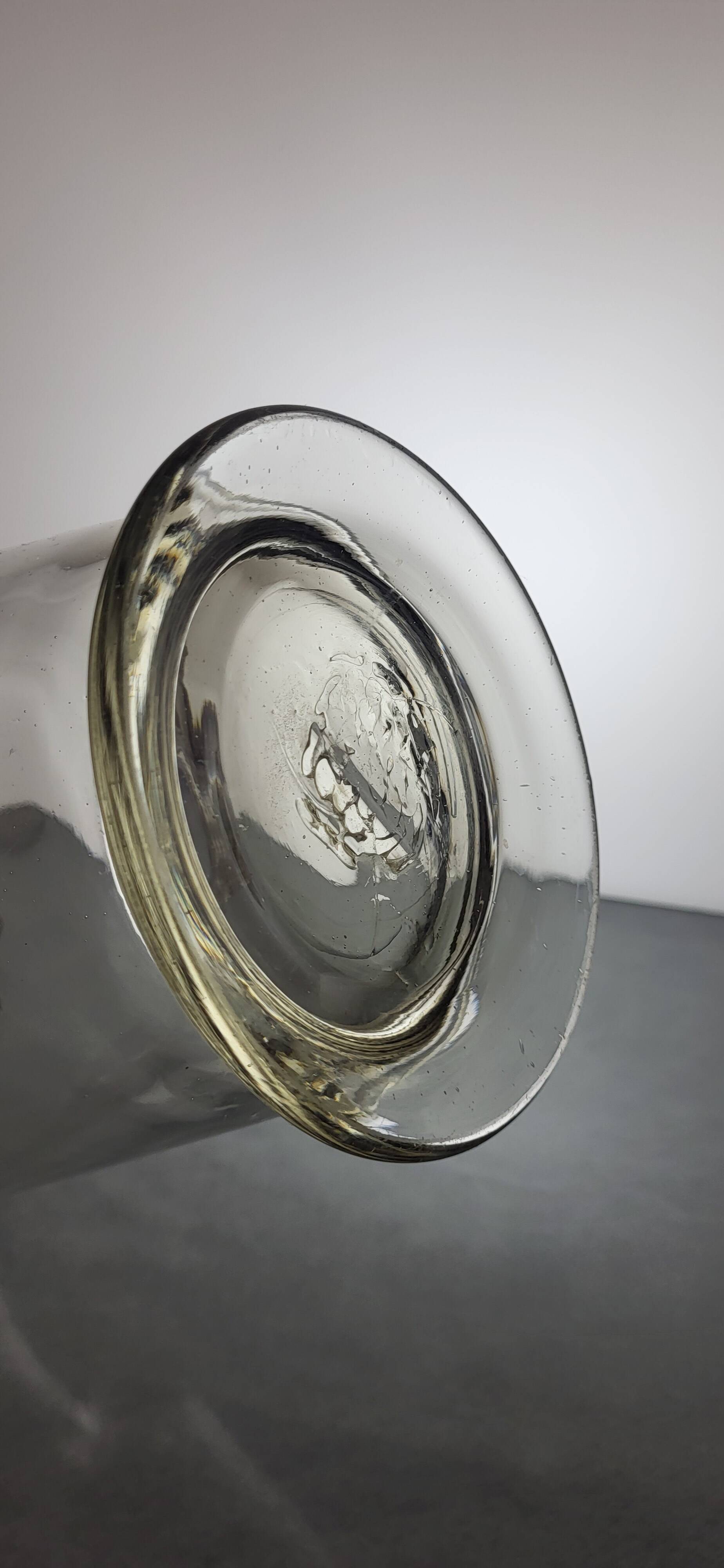 19th century blown glass vases (*2)