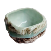 Ceramic bowl chawan celadon