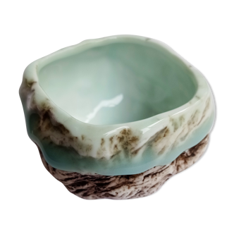 Ceramic bowl chawan celadon