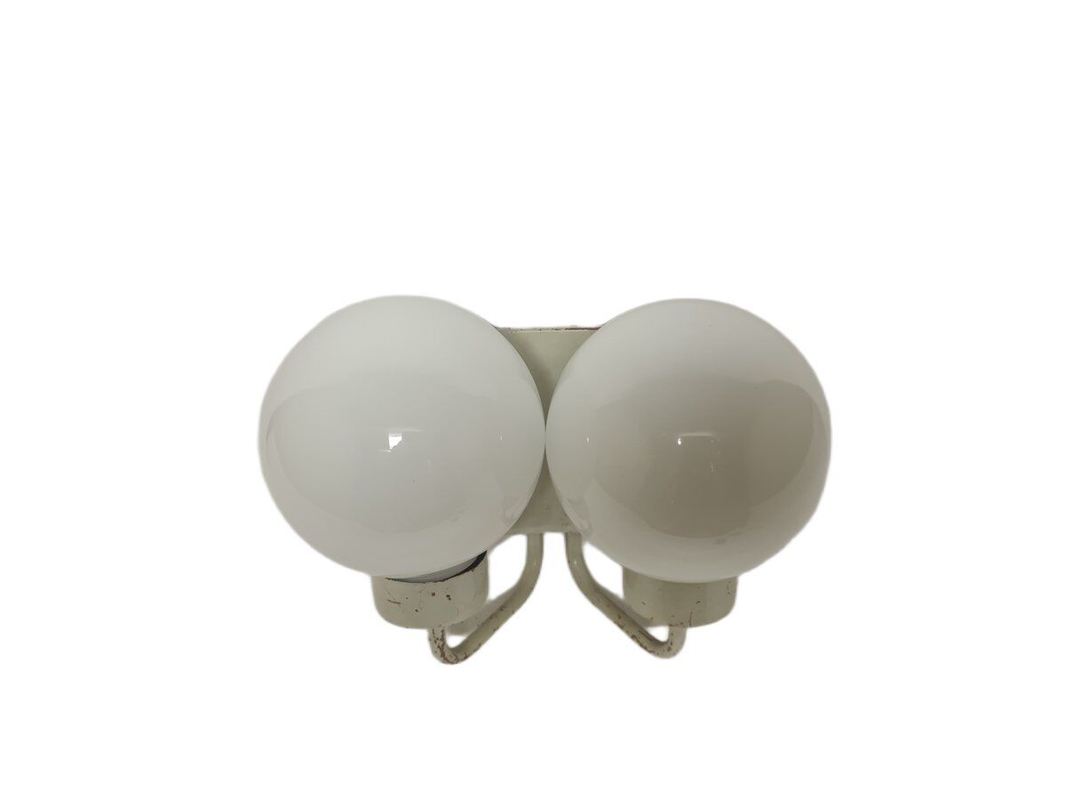 Two-armed wall lamp from Elmet Zabrze, 1970s