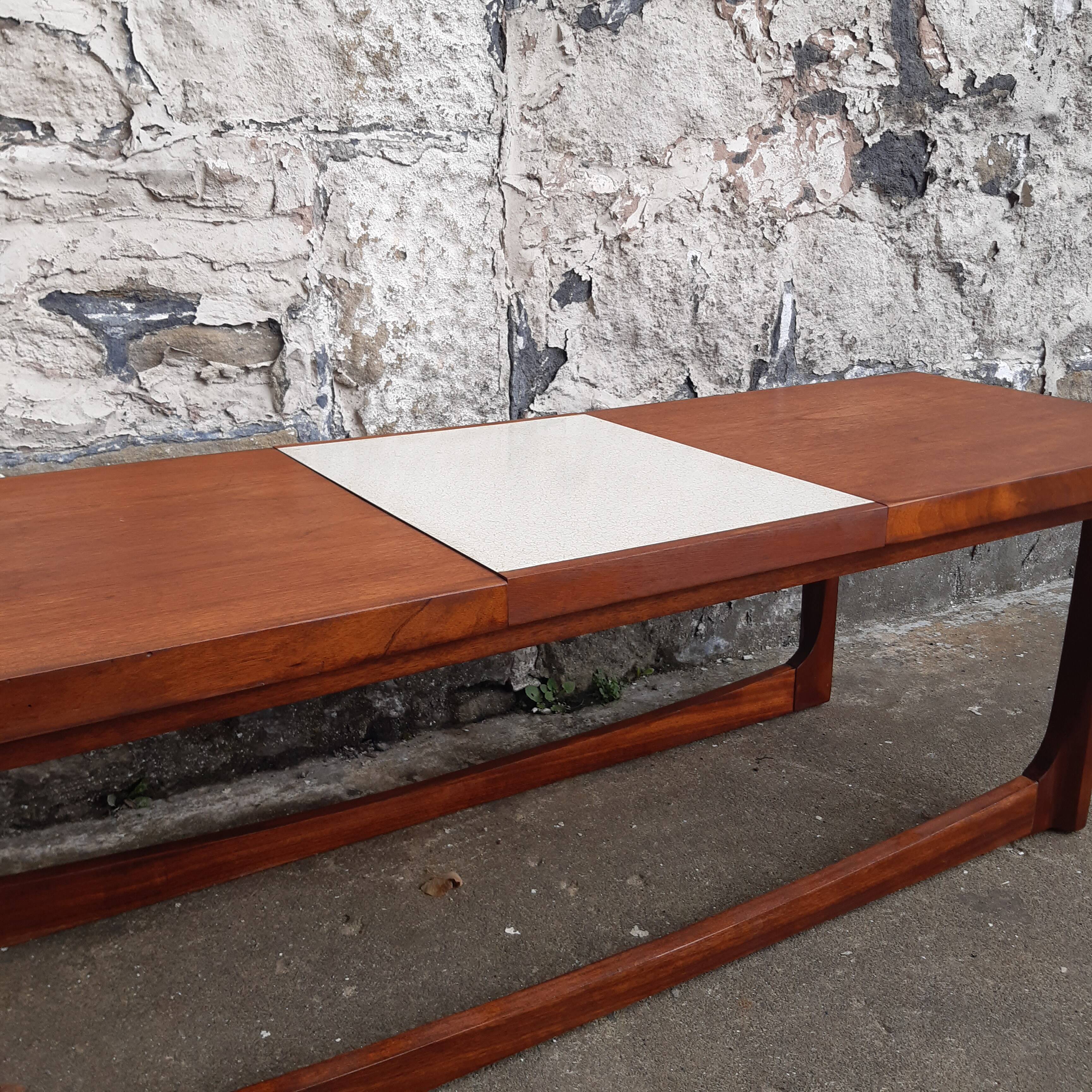 Remploy sliding coffee table