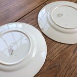 7 Creil Montereau plates
