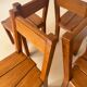 Chairs in solid elm