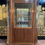 Louis XVI style mahogany display case