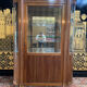 Louis XVI style mahogany display case