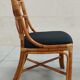 Chaise en bambou Roche Bobois 80's