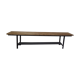 Industrial bench metal structure