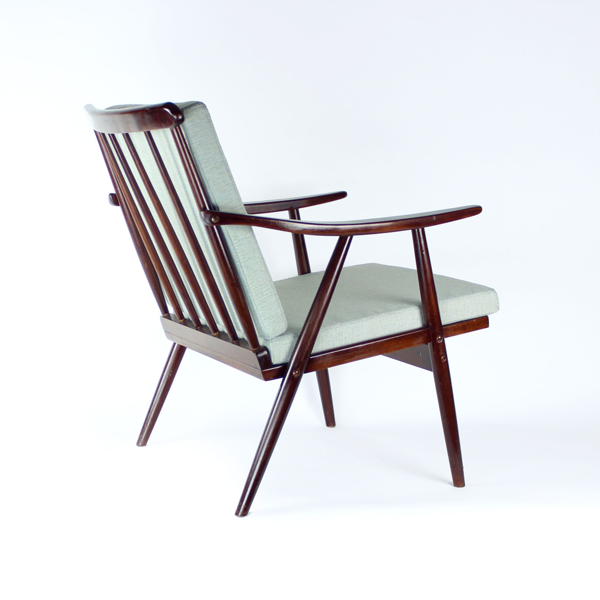 Iconic Boomerang Armchair From Ton, Czechoslovakia, 1960s