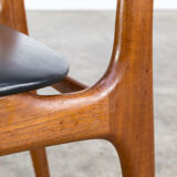 60s Schionning and Elgaard teak dining chair for Randers set/6