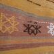 Vintage Turkish hallway rug 68x268 cm