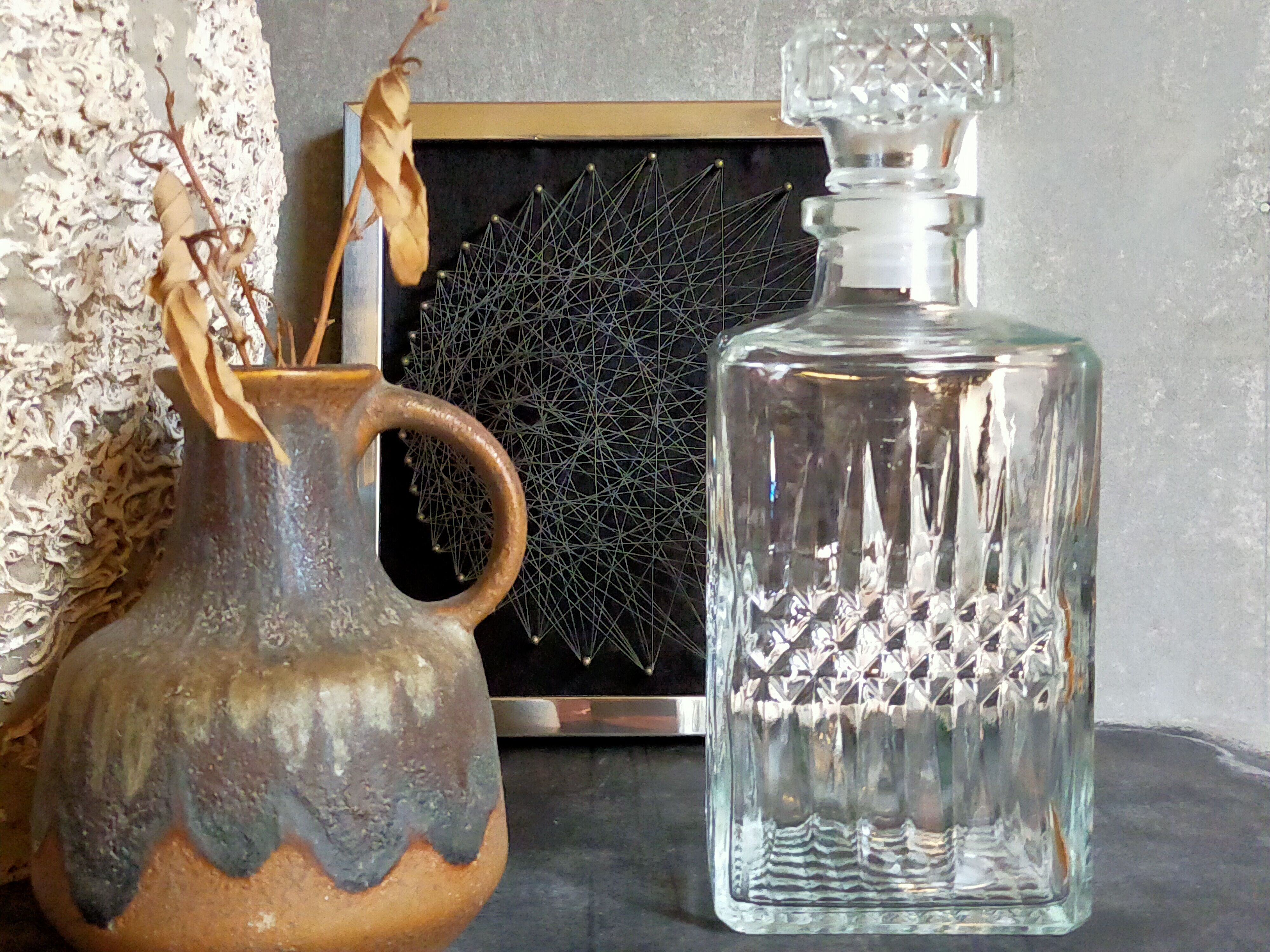 Vintage whisky carafe