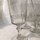 10 cut glass walking glasses