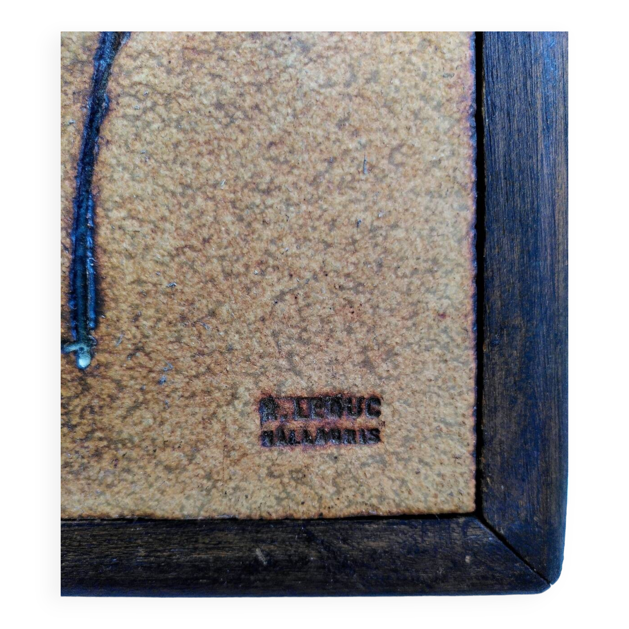 Vallauris herbarium triptych, R.Leduc