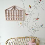 Cradle bassinet in rattan