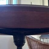 Table bistrot bois ronde