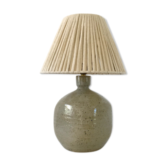 Vintage lamp in glazed stoneware 70s
